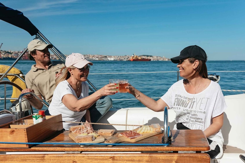 Picture 13 for Activity Lisbon: City Skyline Sailboat Cruise with Drink and Snacks