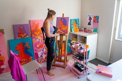 Stencil Portrait Workshop Create Bold Art in Auckland