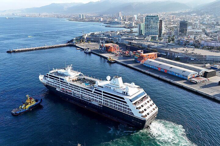 San Antonio Cruise Tour Valparaíso & Casablanca, Santiago Dropoff