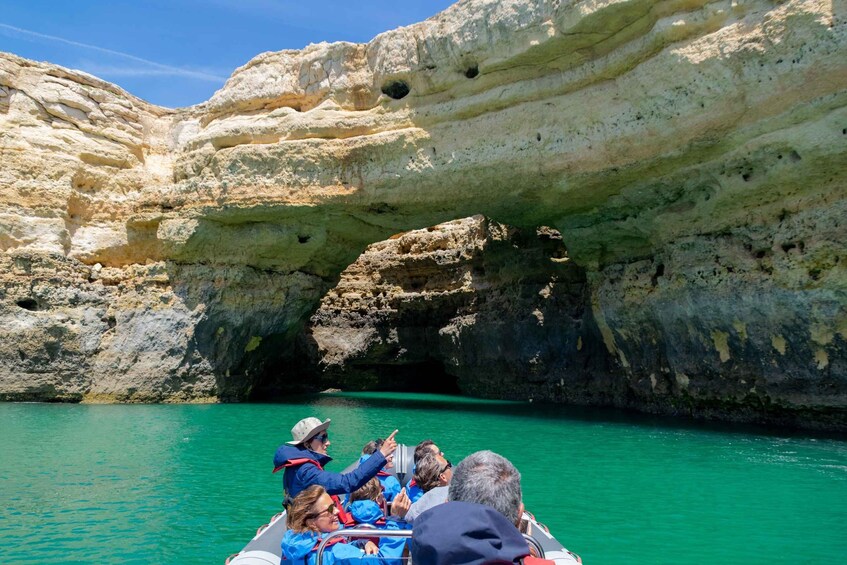 Picture 7 for Activity Albufeira: Dolphins, Benagil Caves and Coastline Boat Tour