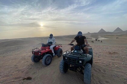 Private Half Day Tour Giza Pyramids and 60 min Quad Bike ATV Ride