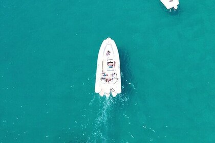 Cagliari Luxury Boat Tour: 3h Premium Snorkeling on New 8m Boat