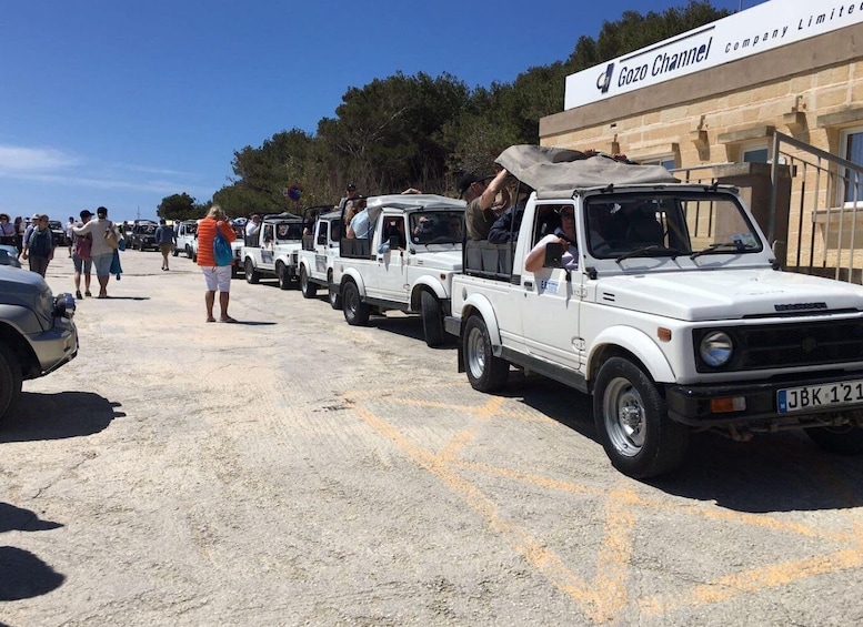 Picture 4 for Activity Gozo: Jeep Safari & Comino with Buffet Lunch and Wine