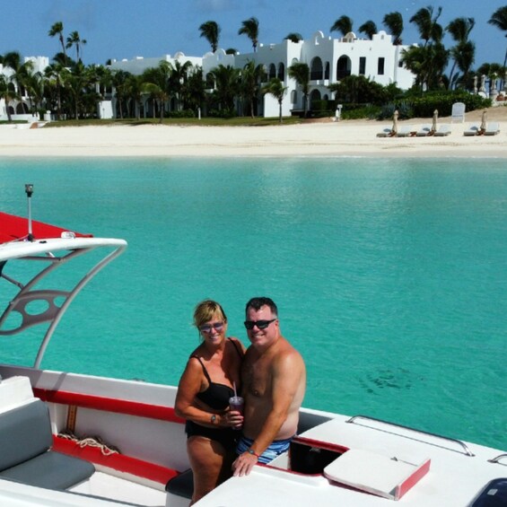 Picture 5 for Activity St. Martin: Private Speed Boat Charter