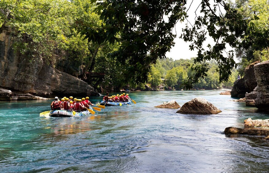 Picture 7 for Activity From Antalya: Koprulu Canyon Rafting and Zip Line Adventure