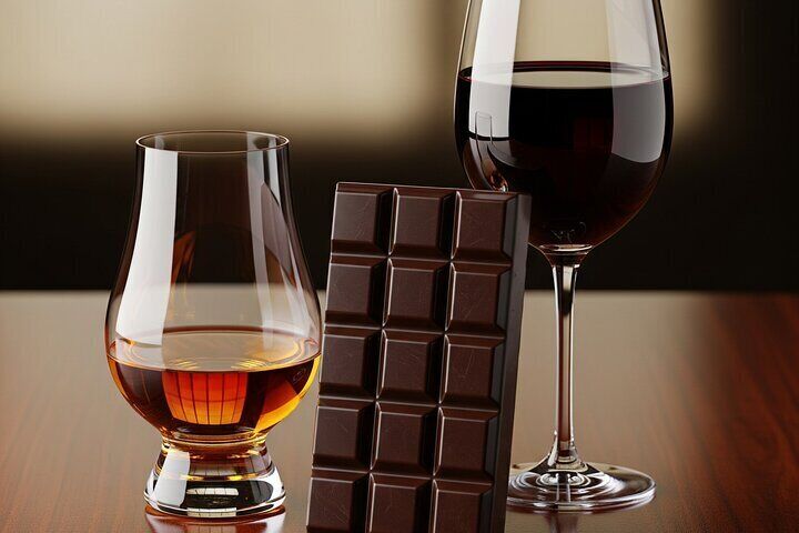Whiskey or Wine Pairing with Chocolate Experience