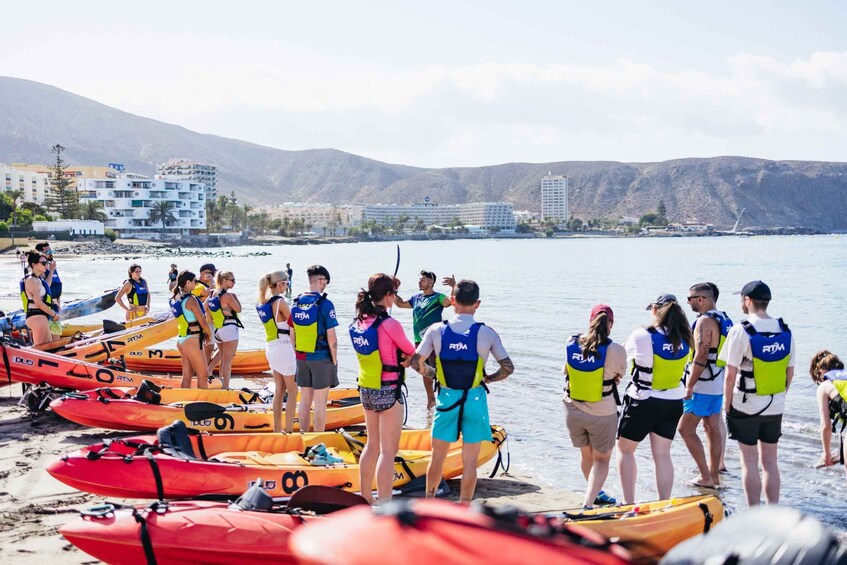 Picture 19 for Activity Tenerife: Kayak Safari with Sea Turtles and Snorkeling