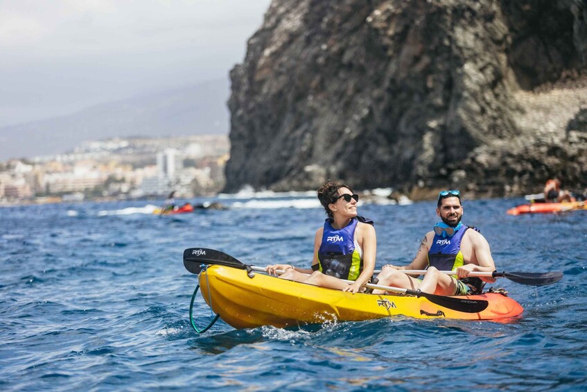 Picture 17 for Activity Tenerife: Kayak Safari with Sea Turtles and Snorkeling