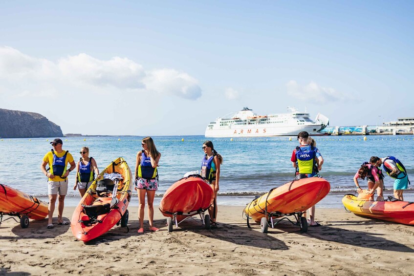 Picture 23 for Activity Tenerife: Kayak Safari and Sea Turtle Snorkeling