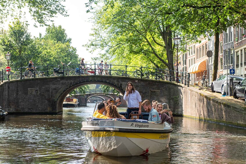 Picture 4 for Activity Amsterdam: Open Boat Tour with Local Guide