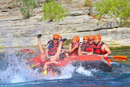 Rafting & Adventure Safari from Antalya: Zipline, Quad & Cabrio
