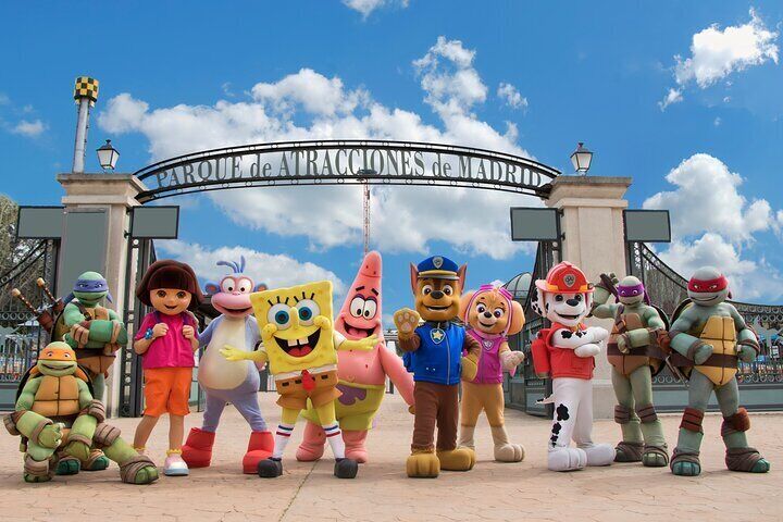 Parque de Atracciones de Madrid Admission Ticket 