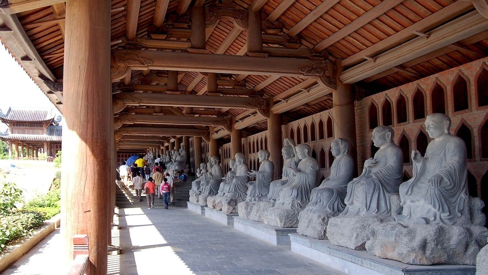  Trang An & Bai Dinh Pagoda in Ninh Binh Full Day Tour