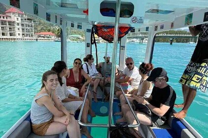 Glassbottom Boat Private FullDay SteAnne Marine Park Excursion