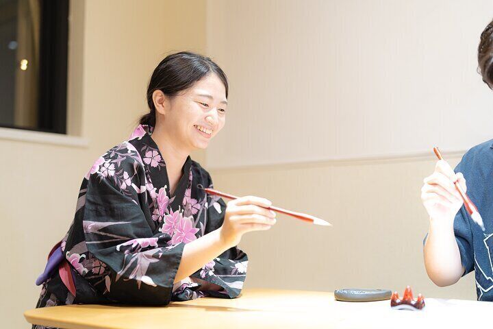 Tokyo: Calligraphy Experience at Japanese Room in Shibuya