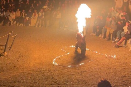 Marrakech: Agafay Desert Camel Ride with Dinner & Fire Show