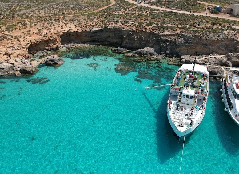 Picture 1 for Activity Malta: Comino, Blue Lagoon & Gozo - 2 Island Boat Cruise