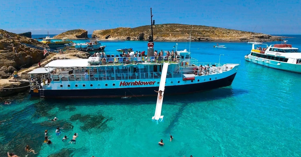 Picture 2 for Activity Malta: Comino, Blue Lagoon & Gozo - 2 Island Boat Cruise