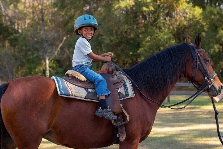 Pony rides for the littlest cowboys and cowgirls!