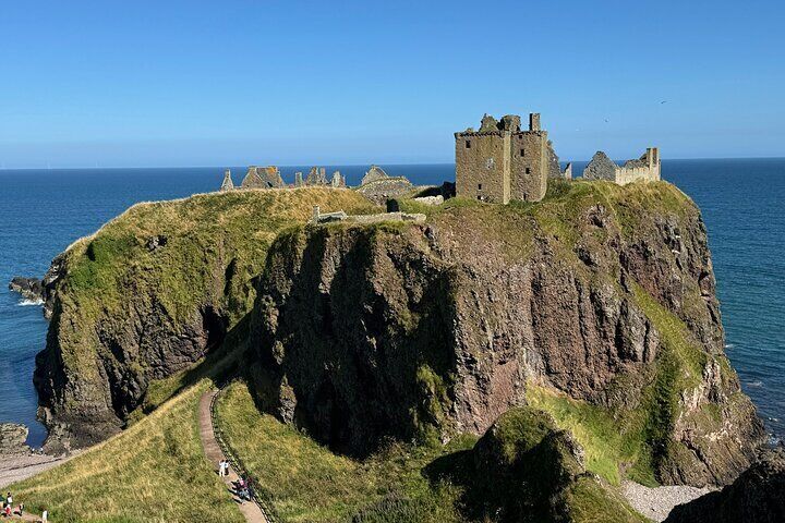 Dunnottar castle , Scotland , haunted castles tour Scotland
