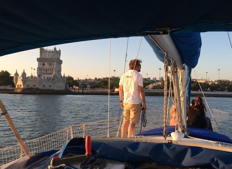 Picture 6 for Activity Lisbon: Private Sunset Sailing Tour with Champagne