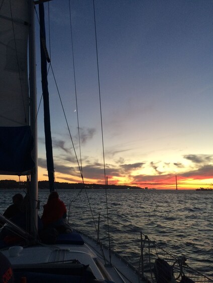 Picture 8 for Activity Lisbon: Private Sunset Sailing Tour with Champagne