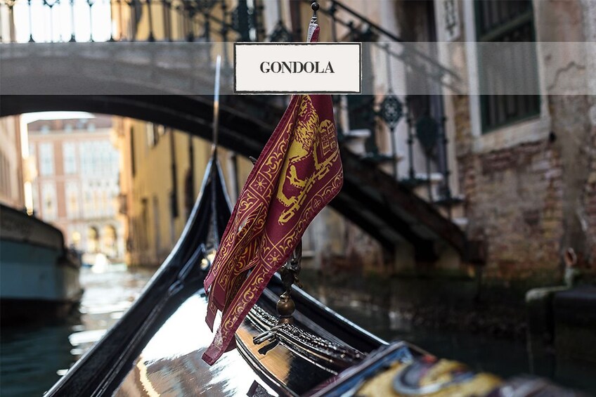 Combo tour:Grand Canal by Gondola & the Unusual Walking Tour