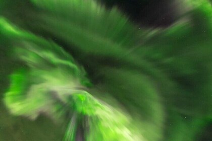 Northern lights hunting by car with local guides