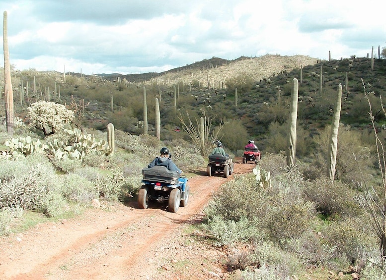 Picture 2 for Activity Box Canyon and Pinal Mountains Half-Day ATV Tour