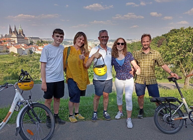 Prague 3-Hour Sightseeing Tour by Electric Bike