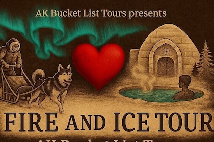 Fire & Ice: Chena Hot Springs, Ice Museum + Aurora Adventure