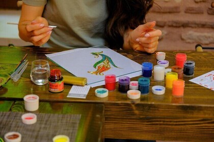 Istanbul Traditional Stained Glass Painting Workshop