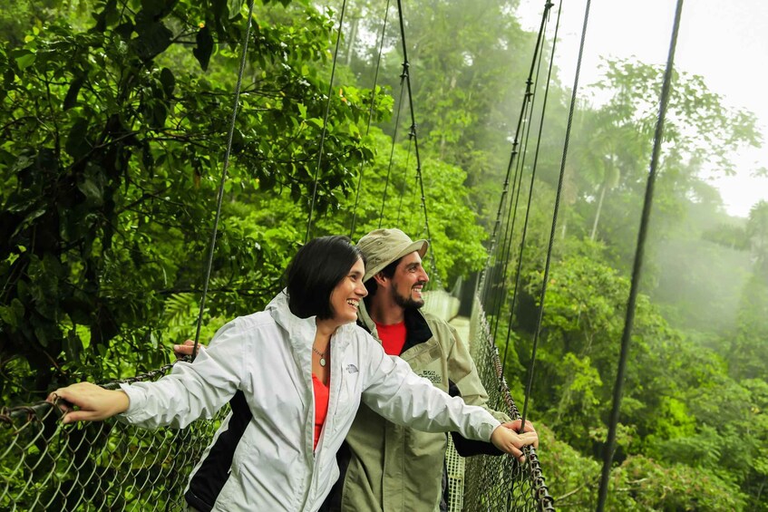 From La Fortuna: Guided Naturalist Walk on Hanging Bridges