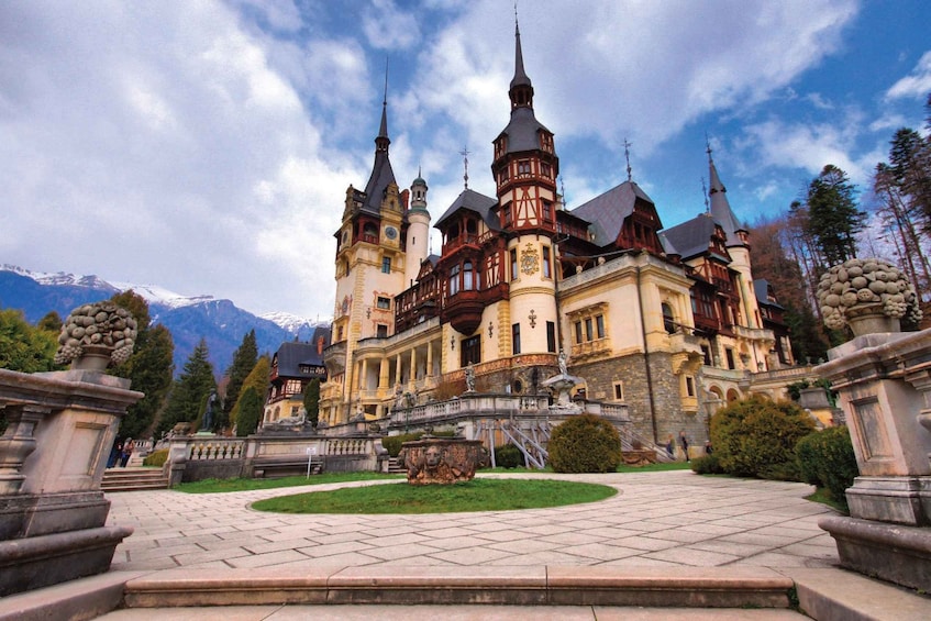 Picture 3 for Activity From Bucharest: Peles, Bran Castle & Old Town Brasov Tour