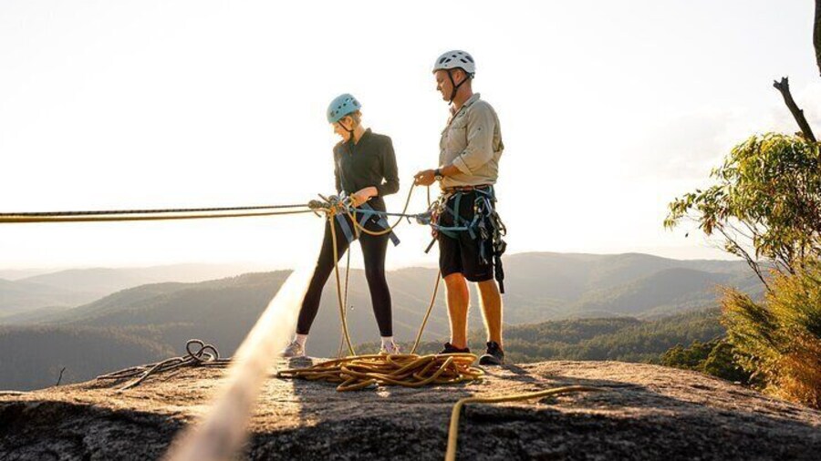 Experience the thrill of abseiling in the Yarra Valley