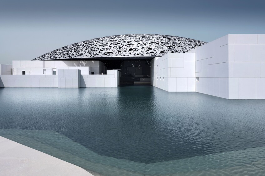 Louvre Museum Abu Dhabi & Grand Mosque Tour from Dubai