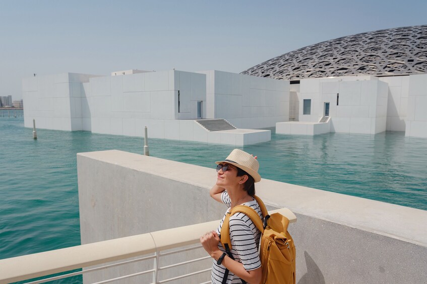 Louvre Museum Abu Dhabi & Grand Mosque Tour from Dubai
