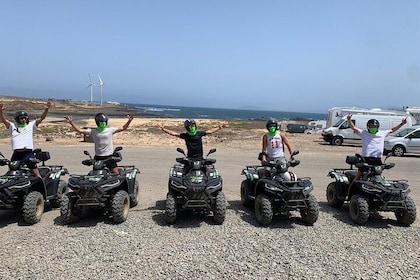 Volcano Hike and Meeting with Squirrels on Quad Bike
