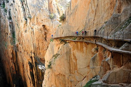 Desde Málaga: tour en grupo pequeño por el Caminito del Rey con pícnic