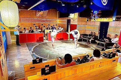 Sapporo Sumo Show Experience with Japanese Food and Photo