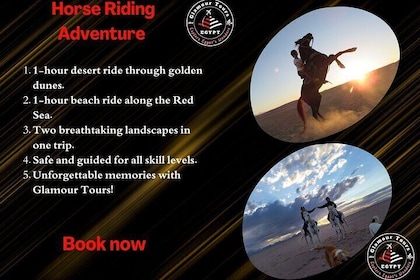 2-Hour Horse Riding in the Desert and by the Sea