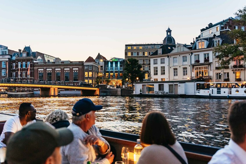 Picture 1 for Activity Amsterdam: Cheese and Wine Canal Cruise