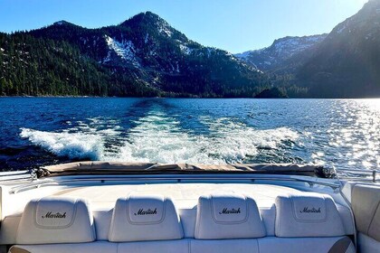 2 Hour Private Boat tour on Beautiful Lake Tahoe in the White Lightning