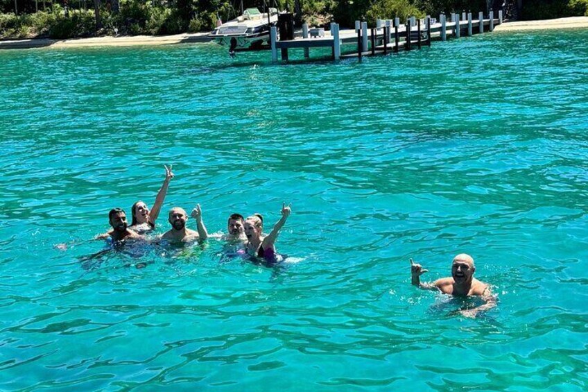 2 Hour Private Boat tour in the White Lightning up to 8 guests