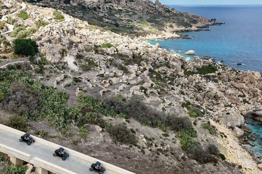 GOZO All Inclusive Buggy Day Tour - Blue Lagoon