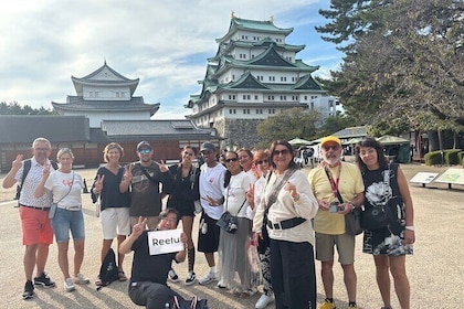 Nagoya Castle and Local Flavor Samurai Tales and Street Food Walk