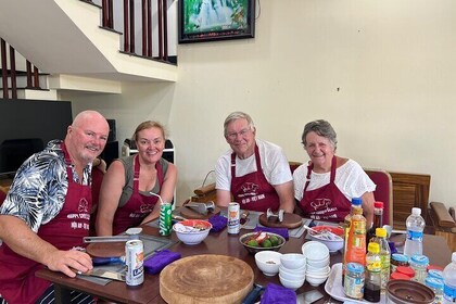 Hand on Vietnamese Cooking class with Ms hanh