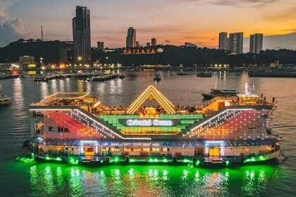 Ocean Sky Dinner Cruise with Live Cabaret Show in Pattaya