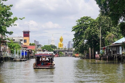 Bangkok Local Canal Village Tour by EV Boat