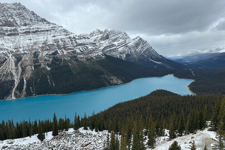 Rockies Day Trip Lake Louise, Peyto & Minnewanka Lakes, Banff